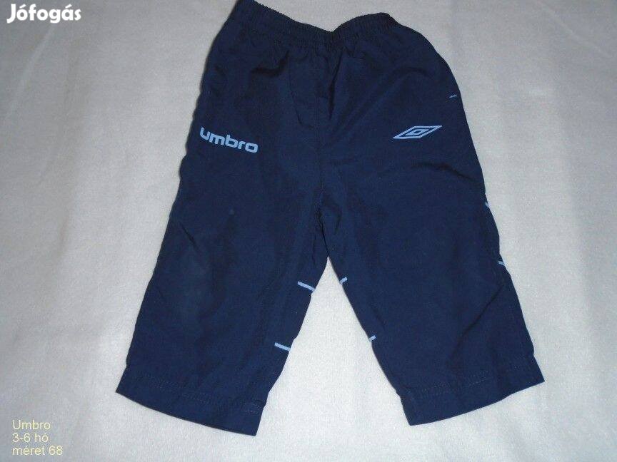 Umbro kék szabadidőnadrág 3-6 hó méret 68 kék nadrág