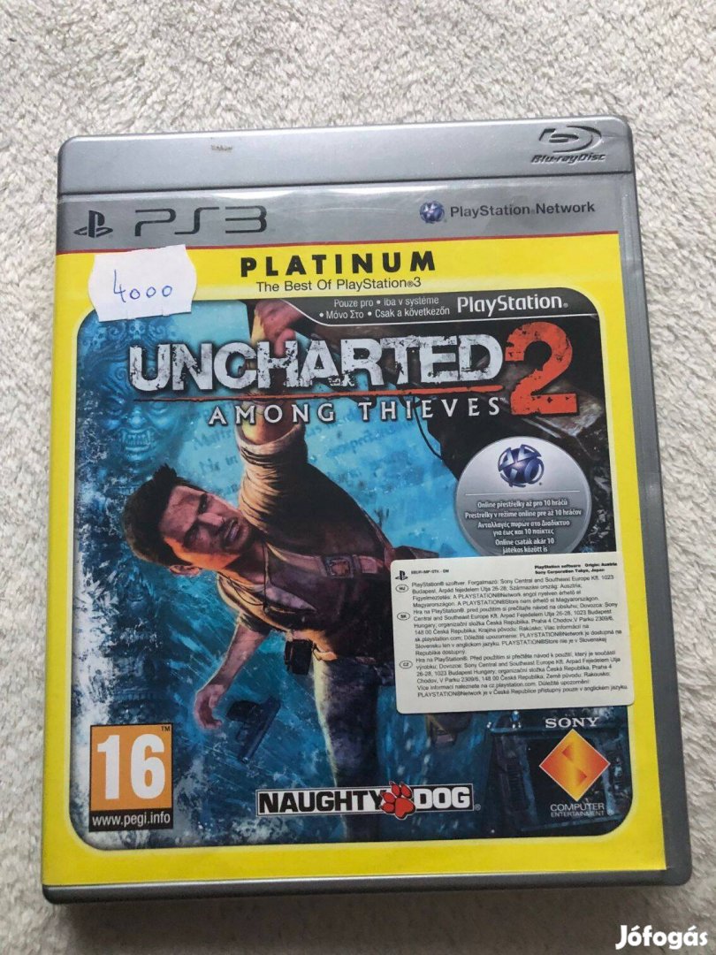 Uncharted 2 Among Thieves Ps3 Playstation 3 játék