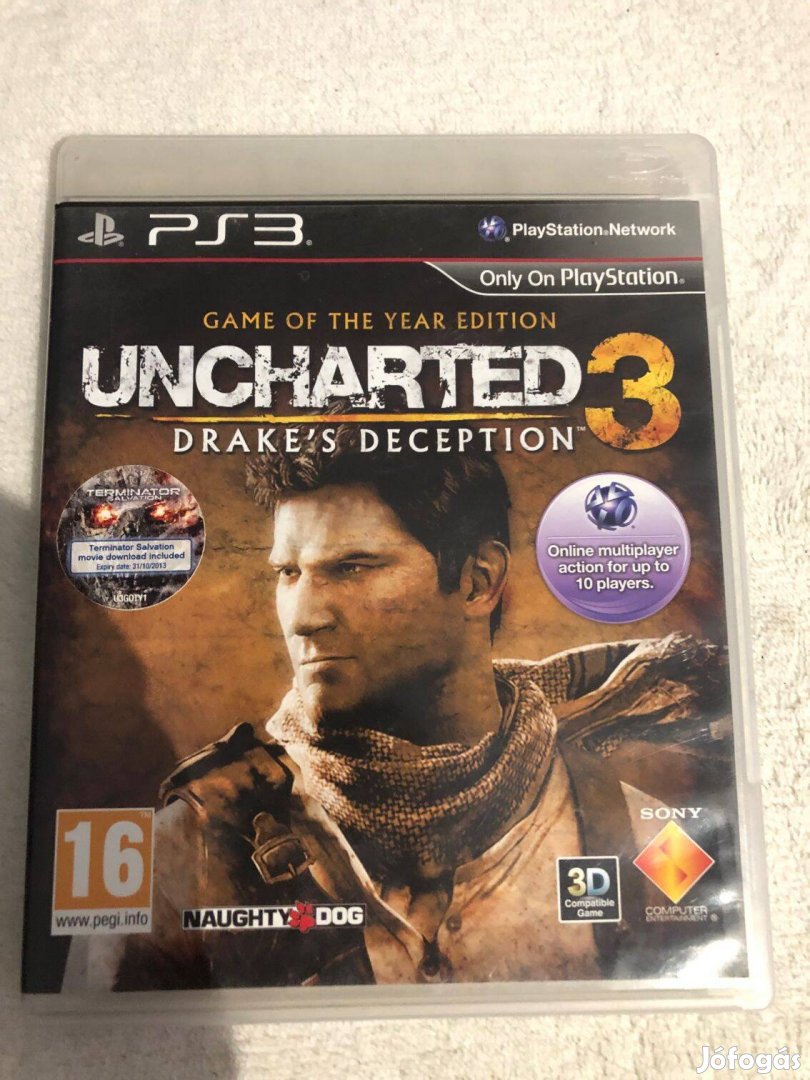 Uncharted 3 Drake's Deception Ps3 Playstation 3 játék GOTY Edition