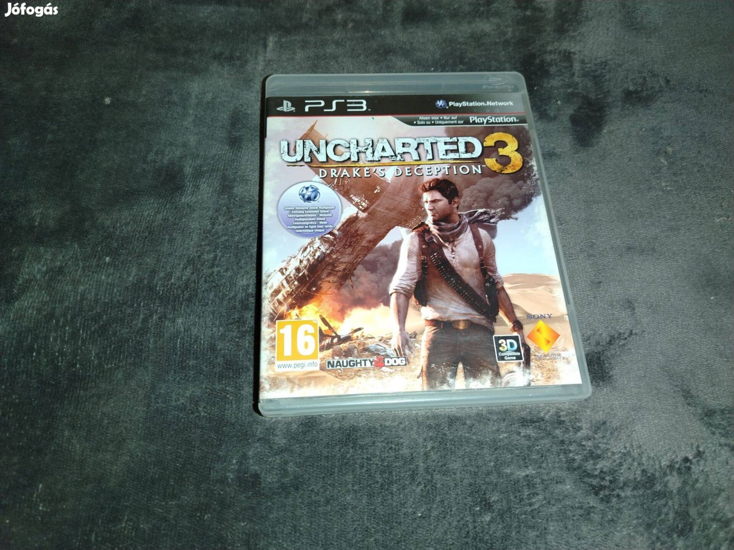 Uncharted 3 (Ps3) eredeti játék eladó , karcmentes