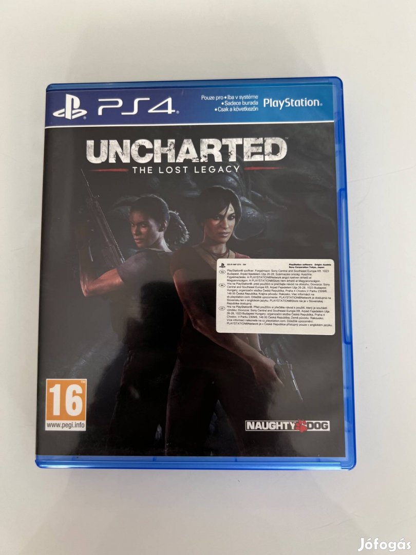 Uncharted Lost Legacy PS4 játék