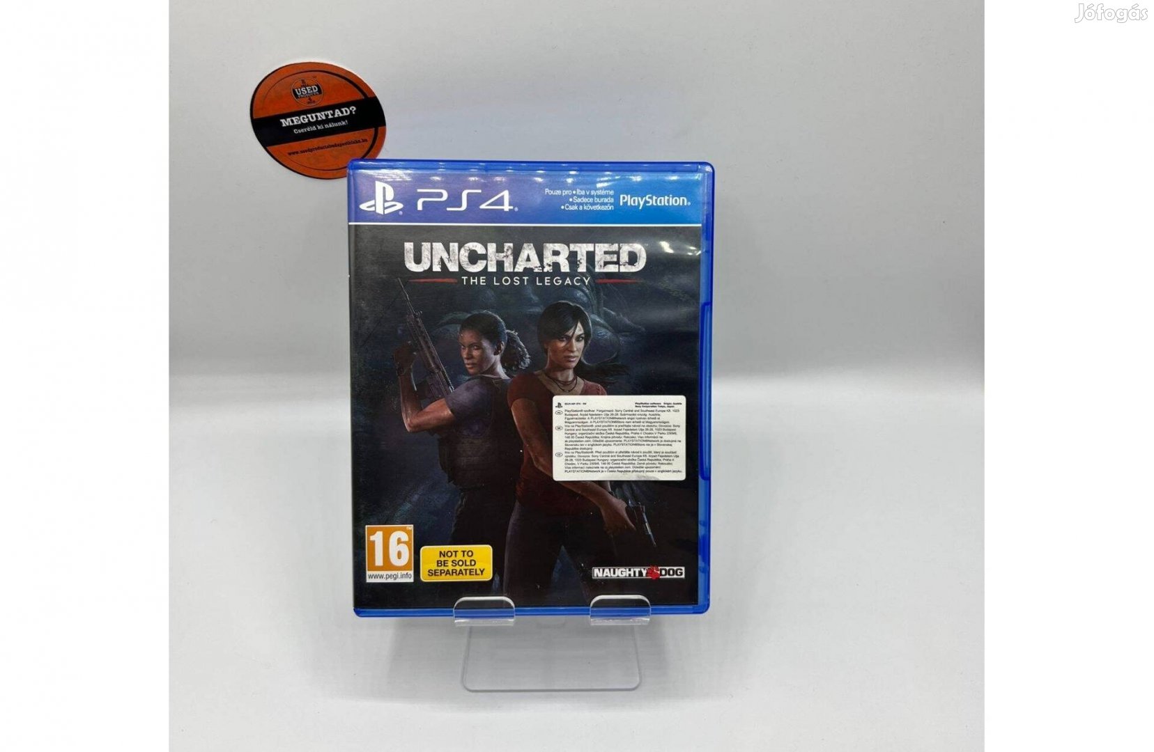 Uncharted The Lost Legacy - PS4 játék, használt