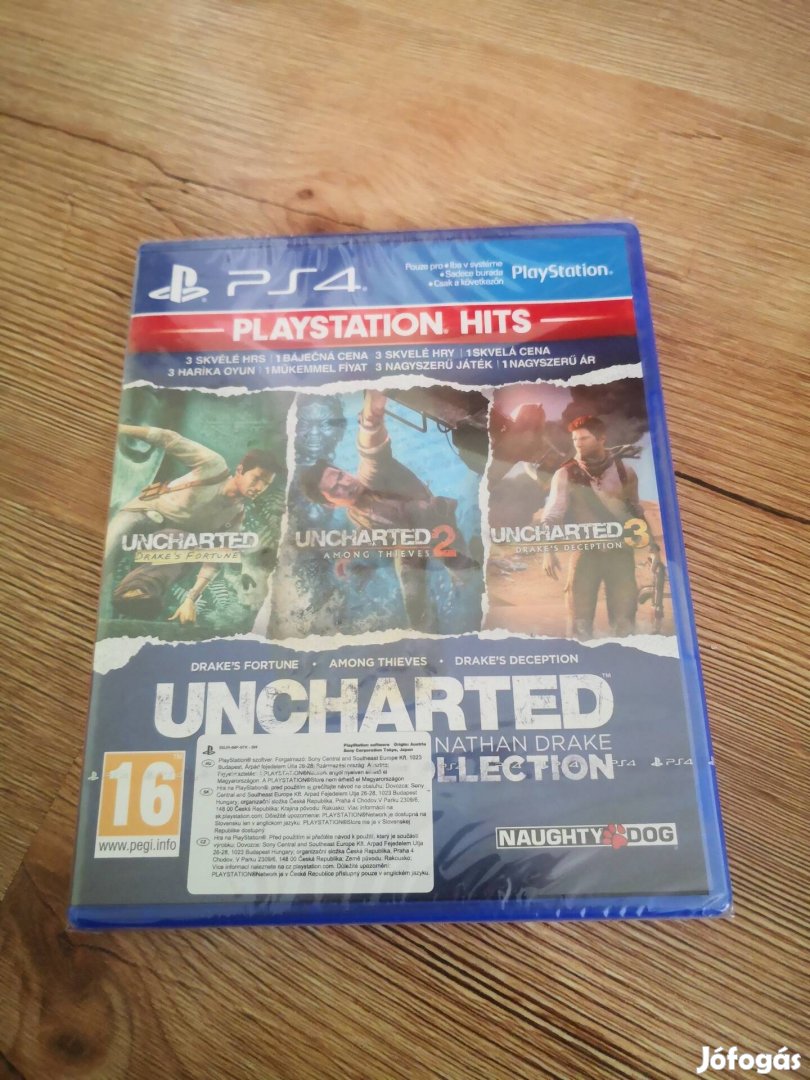 Uncharted The Nathan Drake Collection PS4 Új 