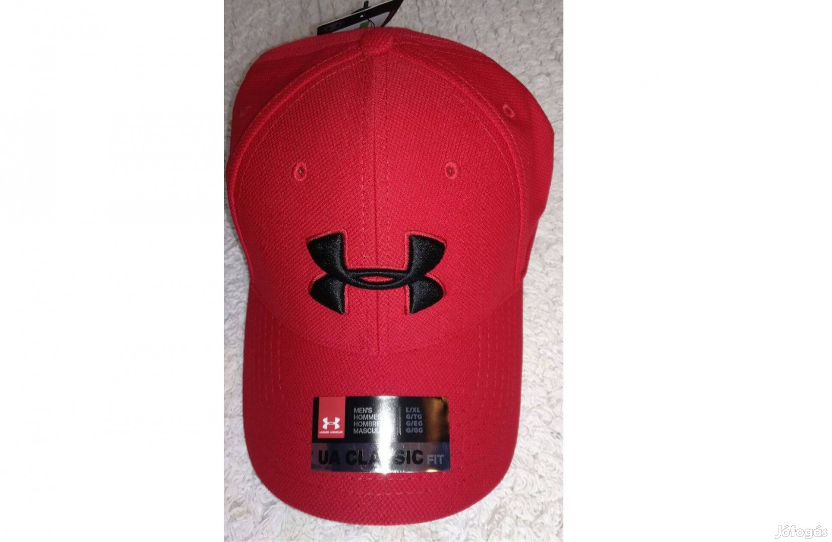Under Armour Classic piros eredeti baseballsapka (L/XL) (003.)