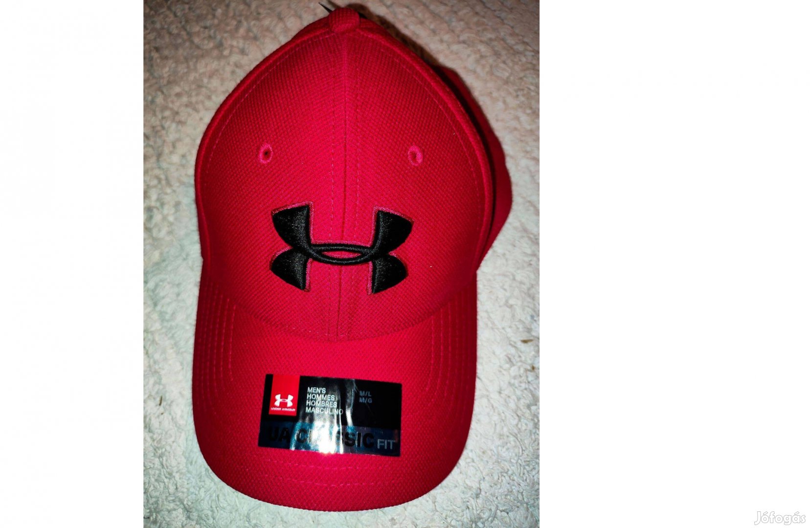 Under Armour Classic piros eredeti sapka M/L (011.)