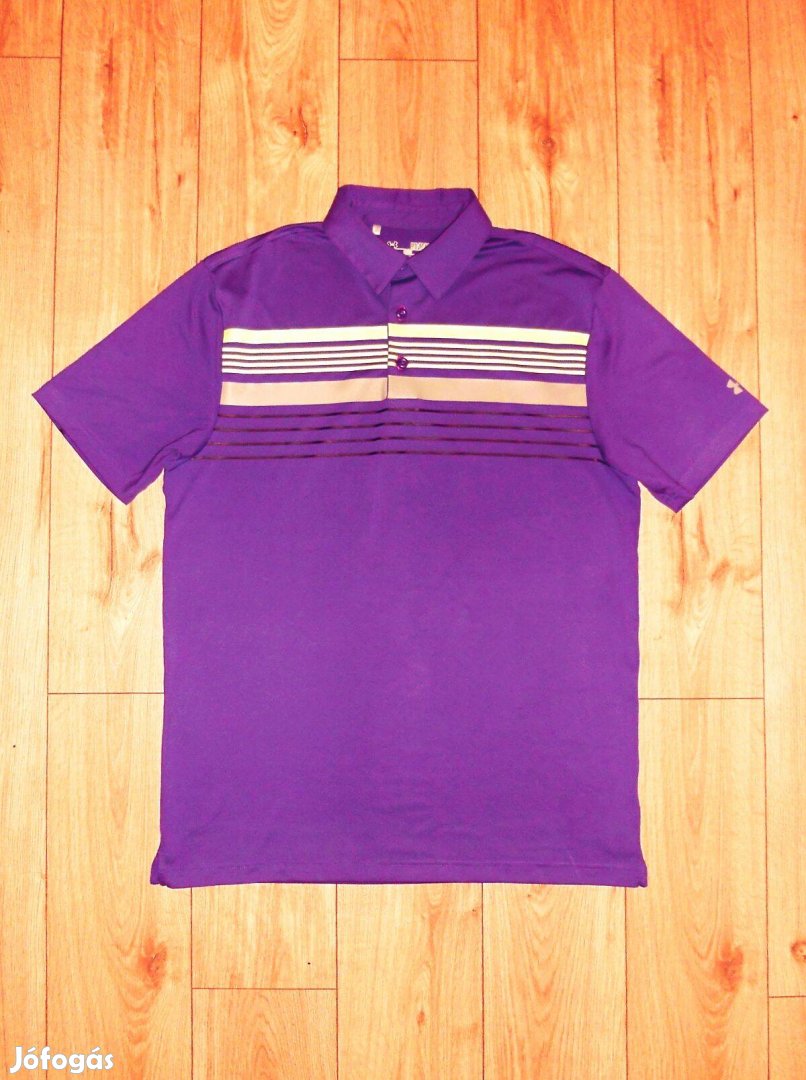 Under Armour Heatgear galléros póló M-es