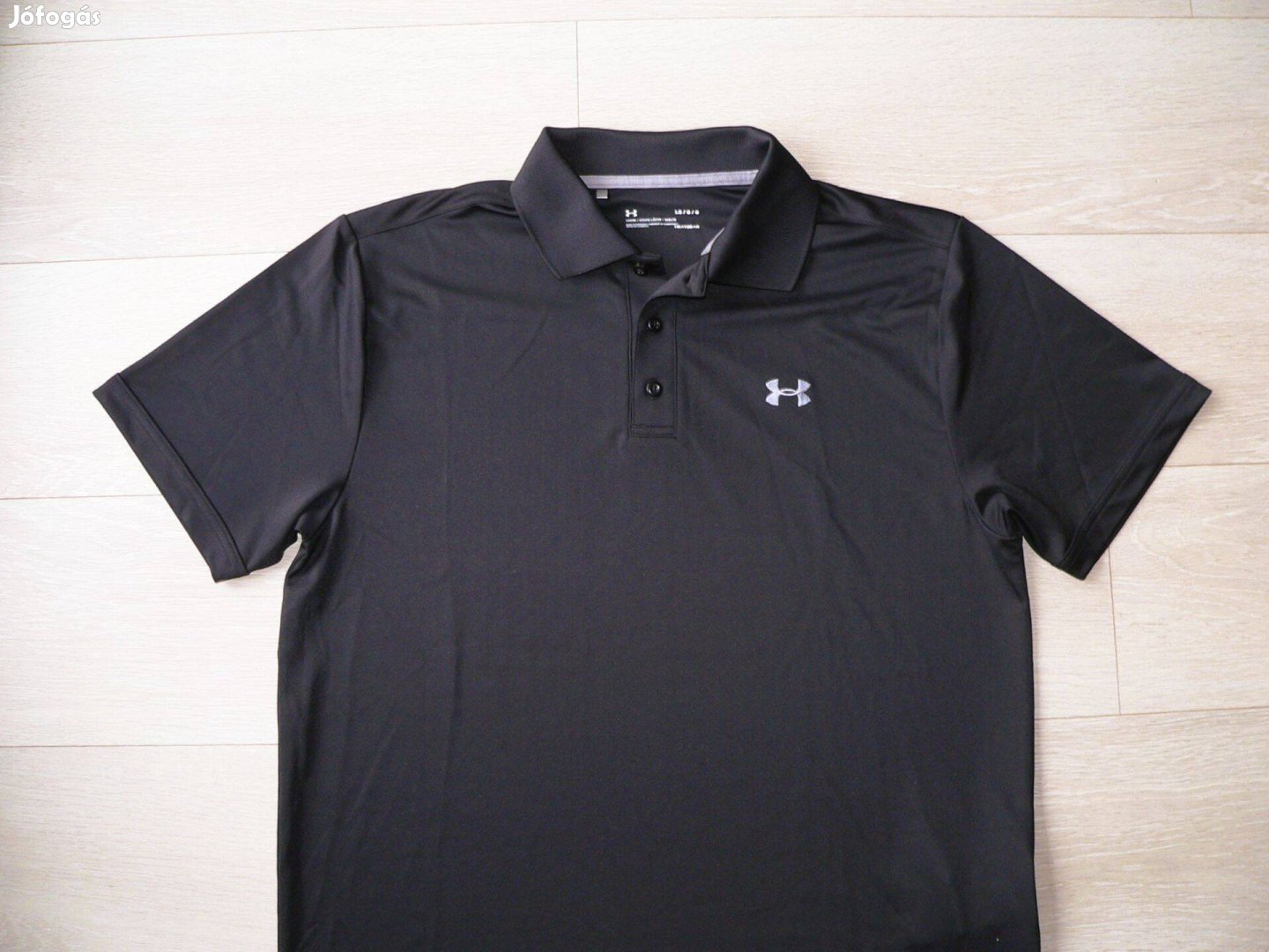 Under Armour Heatgear rövid ujjú galléros póló L