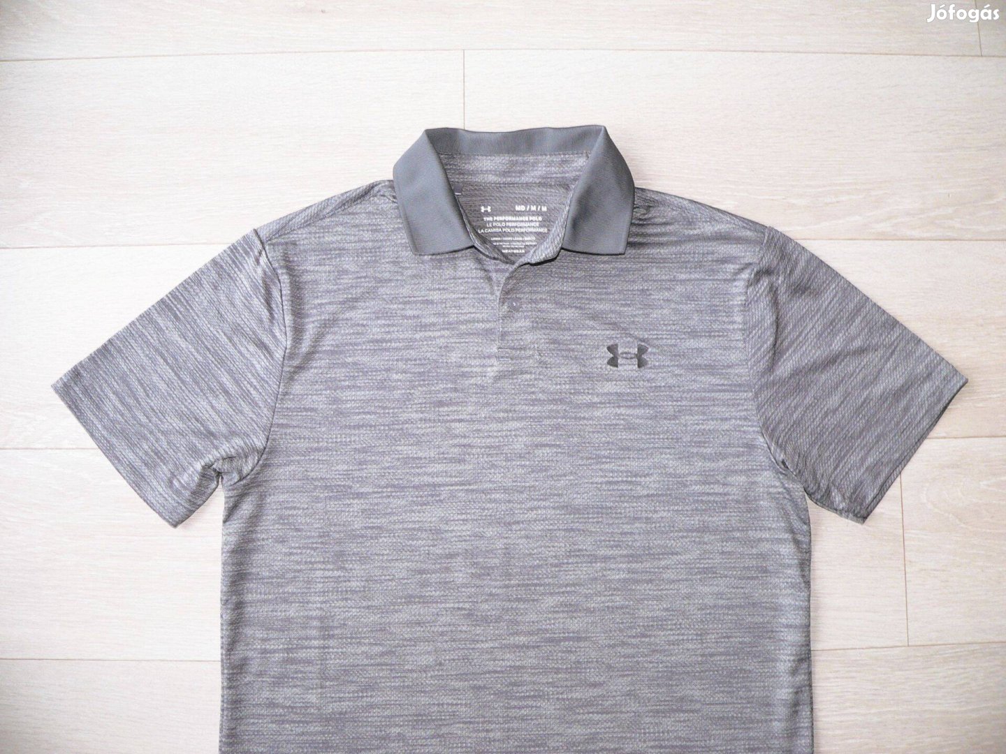 Under Armour Heatgear rövid ujjú galléros póló M