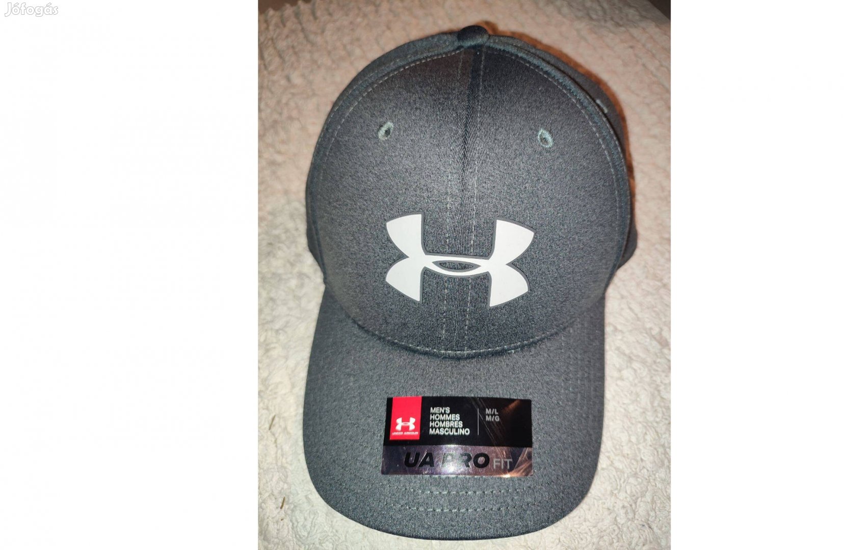 Under Armour Pro Fit ezüst szürke eredeti sapka M/L (008.)