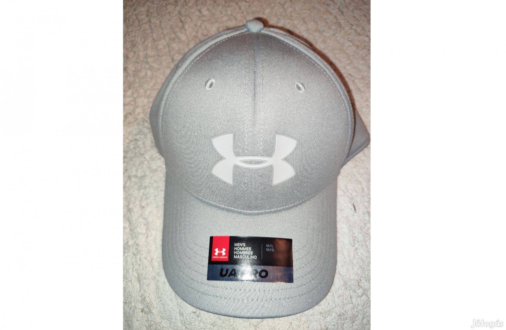 Under Armour Pro Fit világsszürke eredeti baseball sapka M/L (009.)