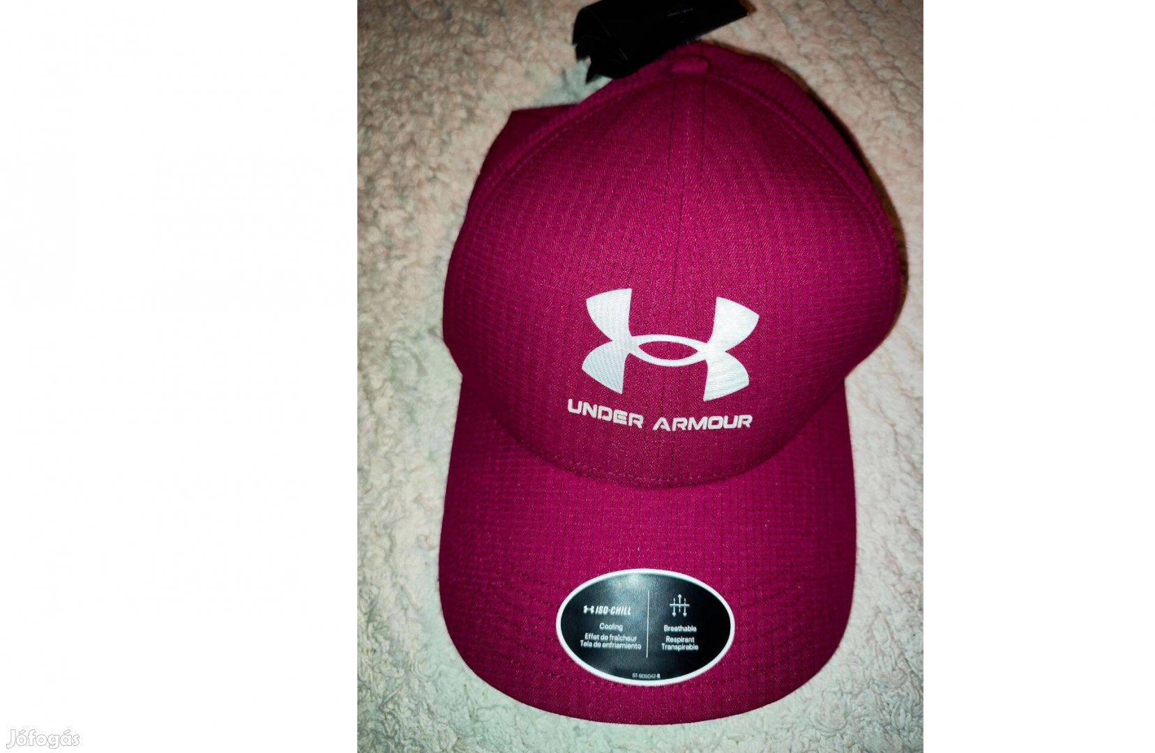 Under Armour bordó eredeti sapka M/L (018.)