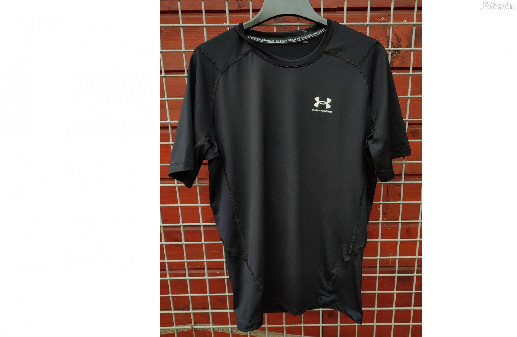 Under Armour eredeti fekete kompressziós anyagú póló (XL)