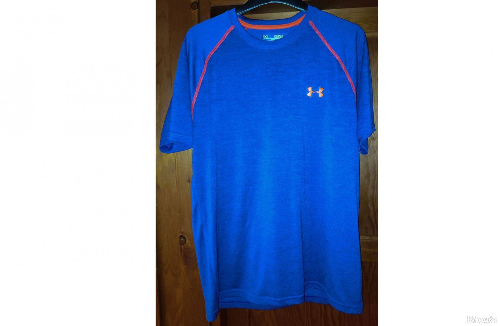Under Armour eredeti kék narancs M-es póló (49.)