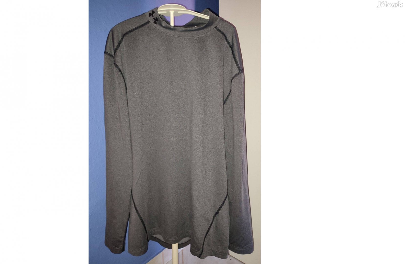 Under Armour eredeti szürke hosszú újjú kompressziós felső (2XL)