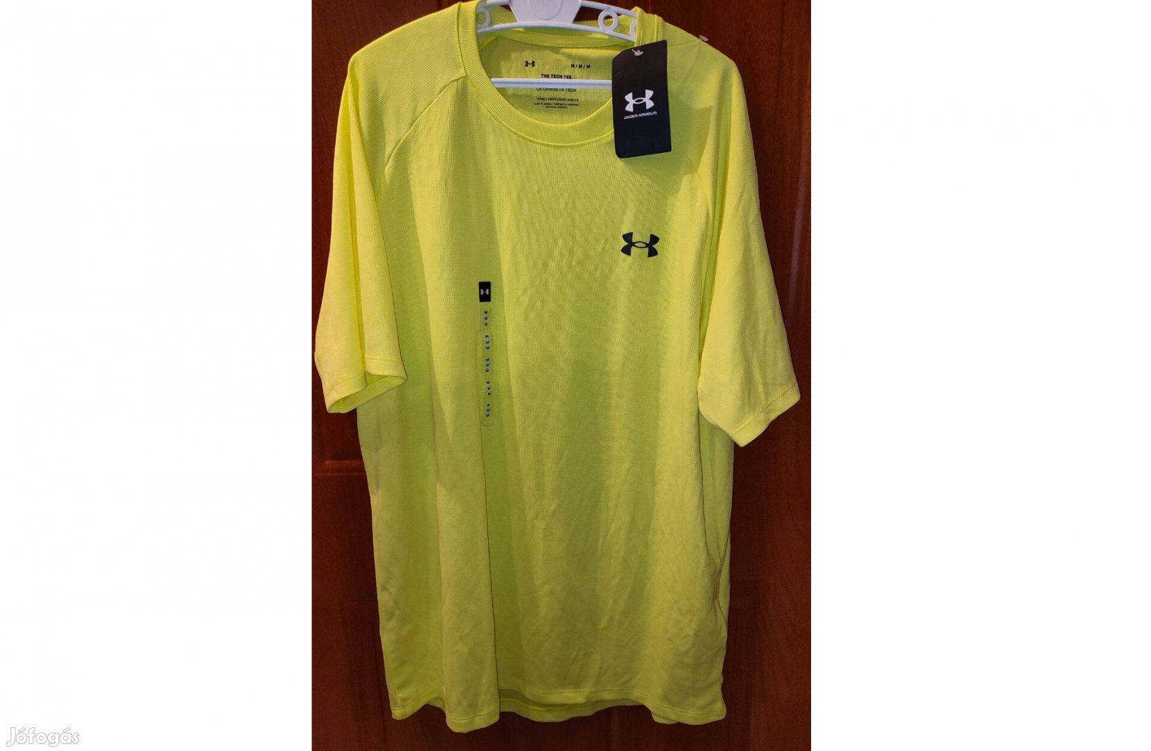 Under Armour eredeti új címkés sárga póló (M)