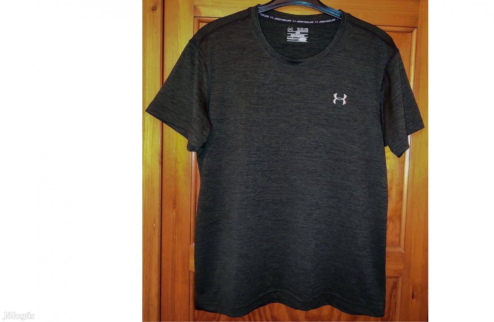 Under Armour sötétzöld eredeti XL-es póló (02.)
