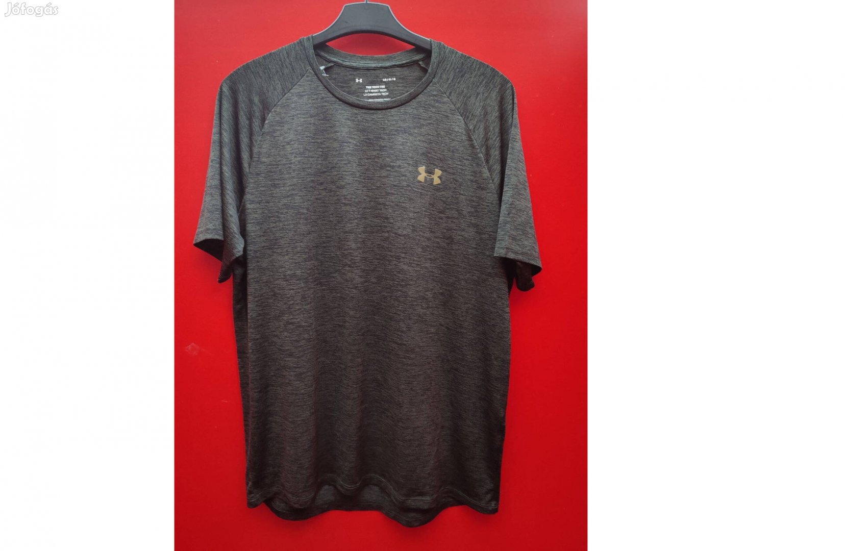 Under Armour sötétzöld póló (L)