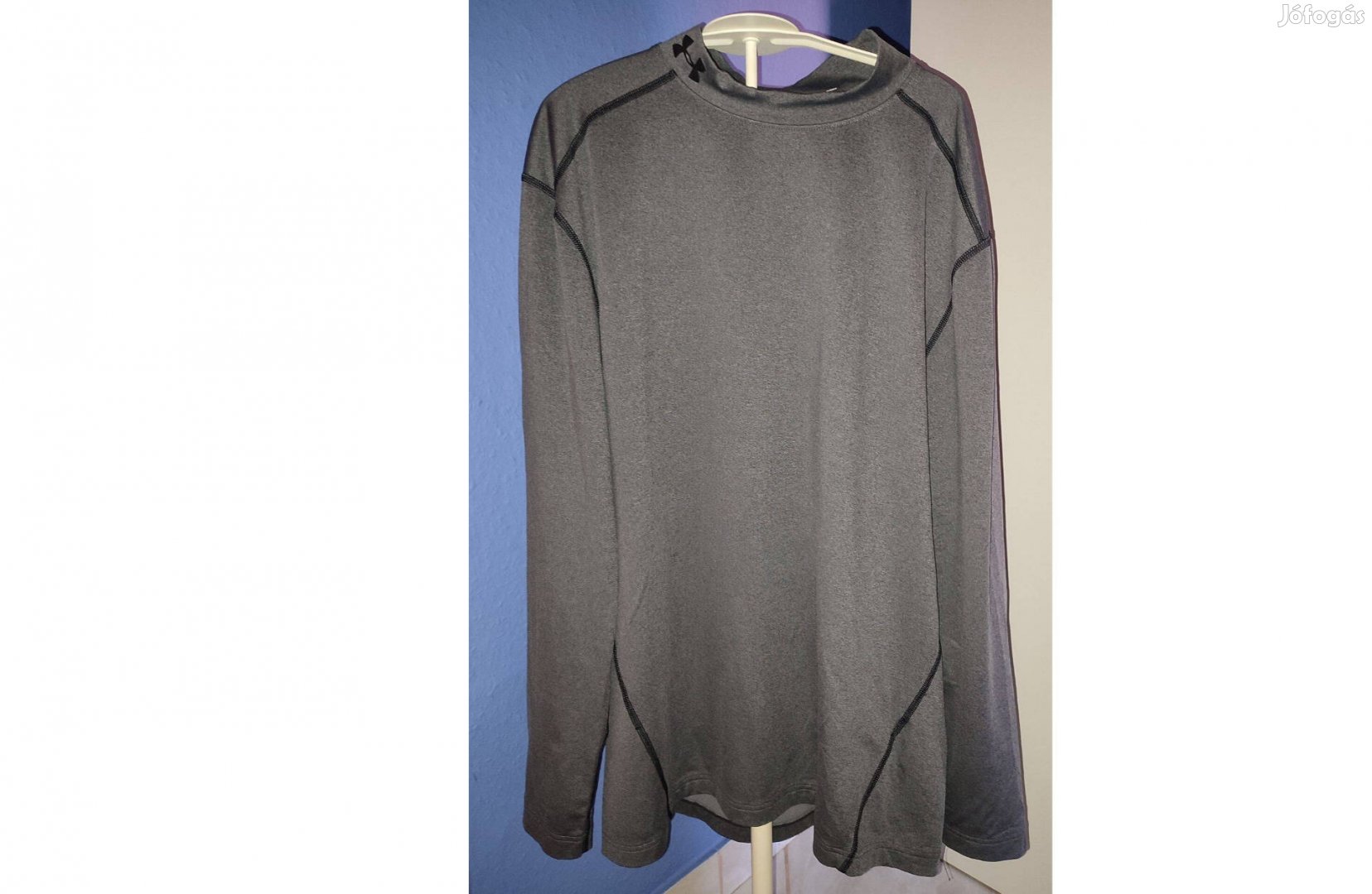 Under Armour szürke hosszú újjú kompressziós felső (2XL)