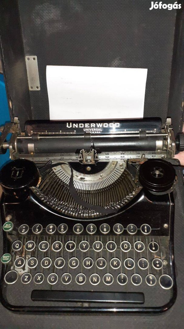 Underwood Universal USA vintage írógép