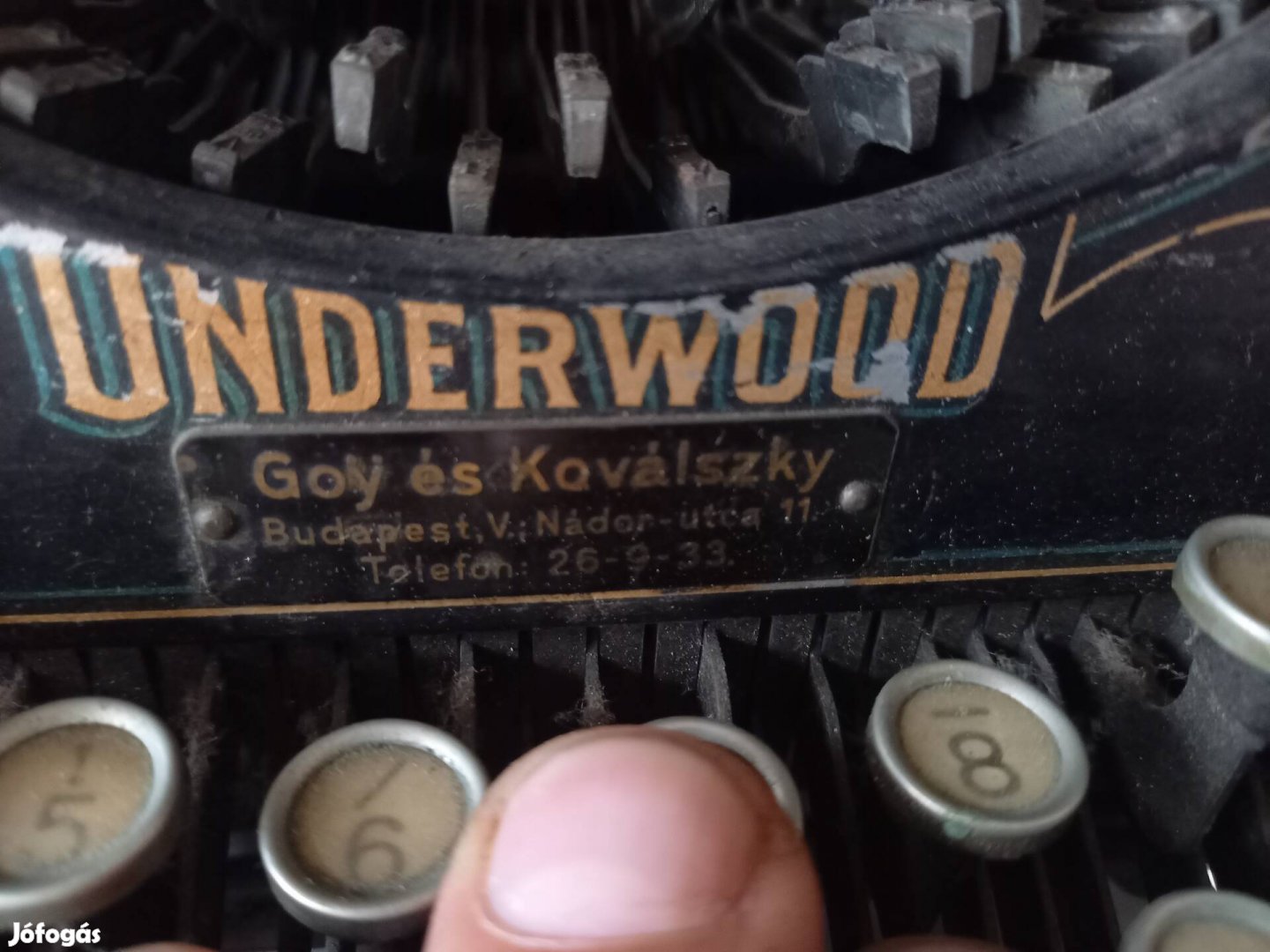 Underwood írógép