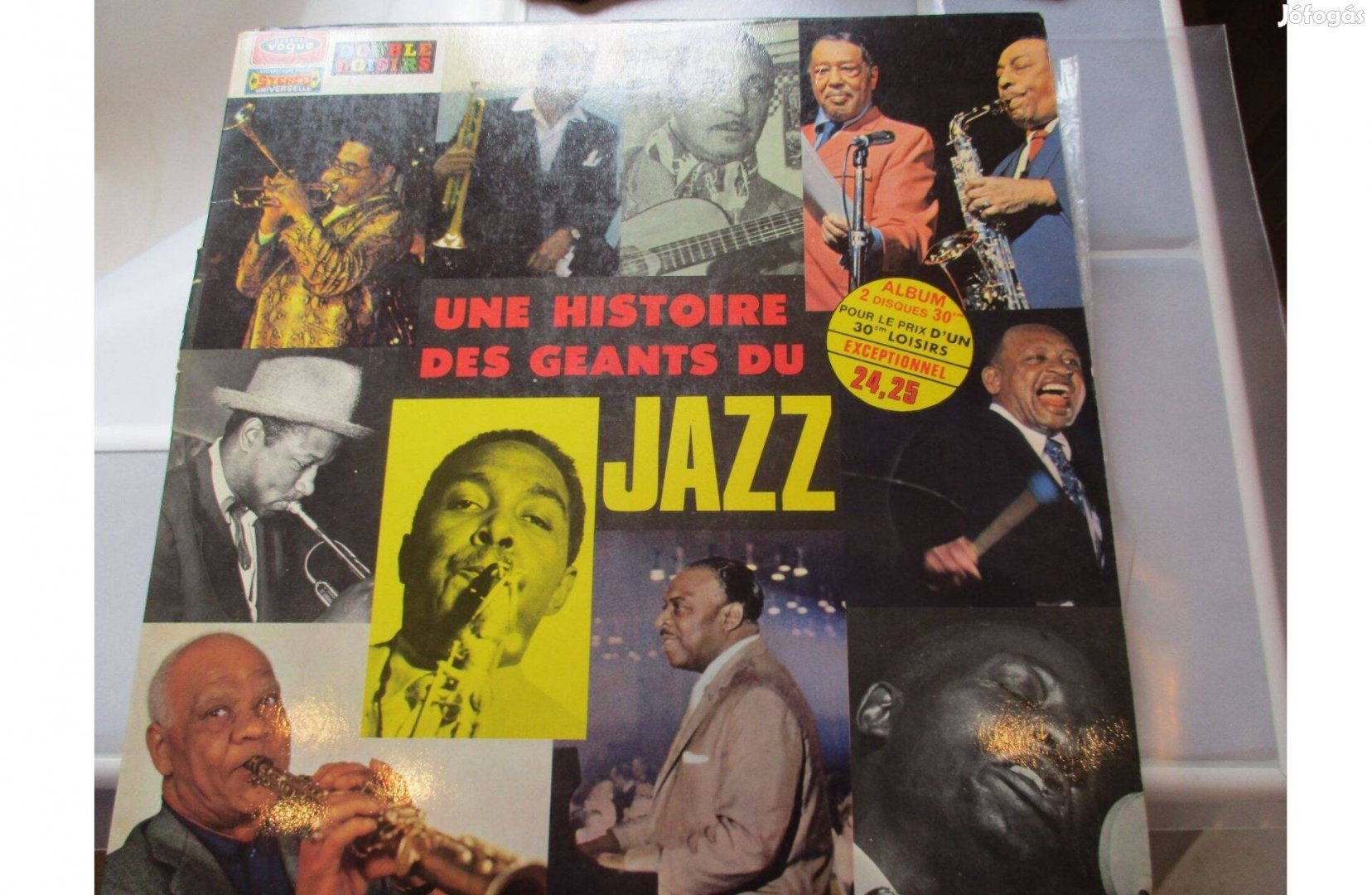 Une histoire des geants du jazz dupla vinyl hanglemez album eladó