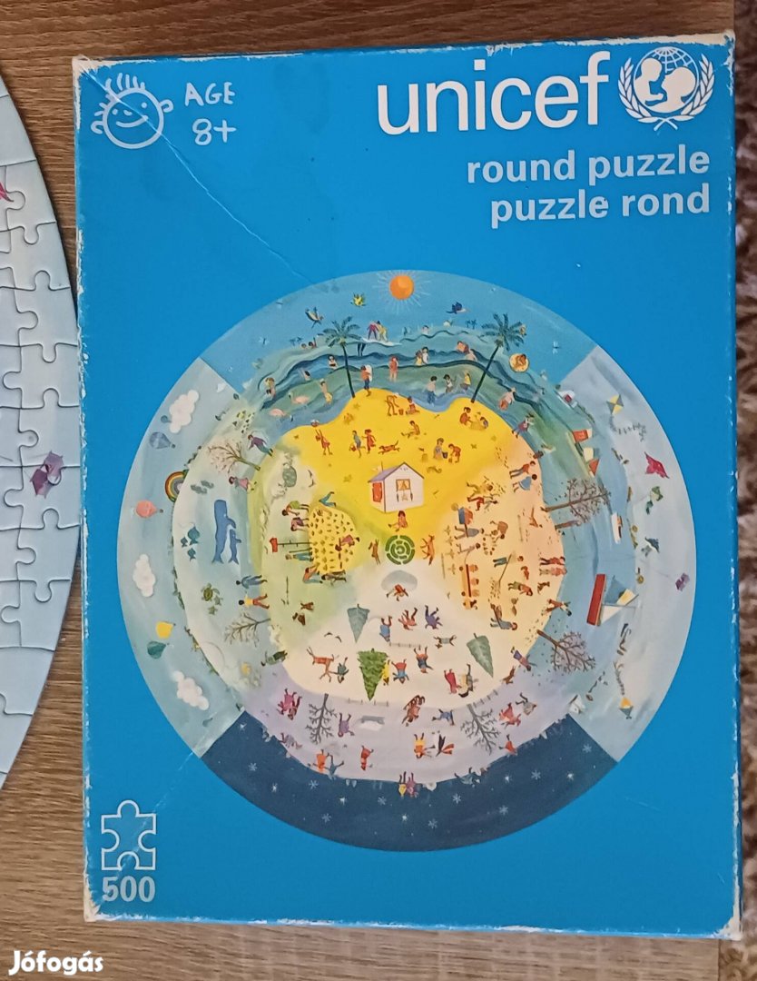 Unicef kirakó puzzle