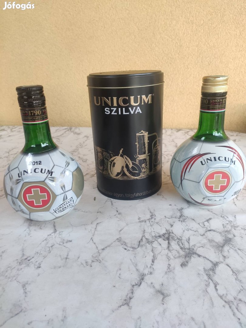 Unicum díszdoboz üveg