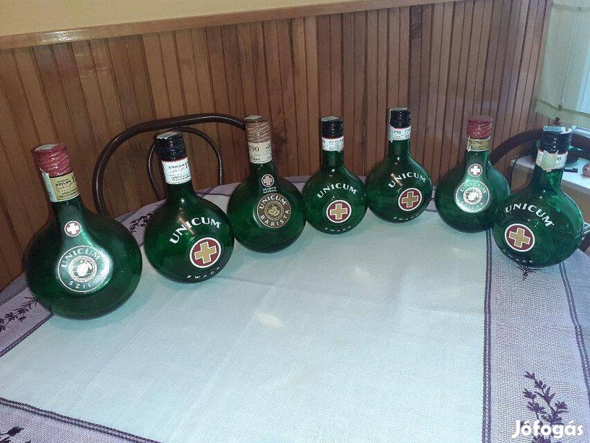 Unicum eredeti üvegek