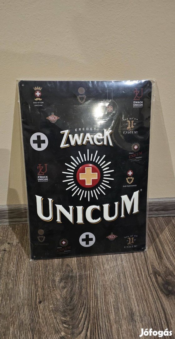 Unicum fém tábla bontatlan csomagolásban