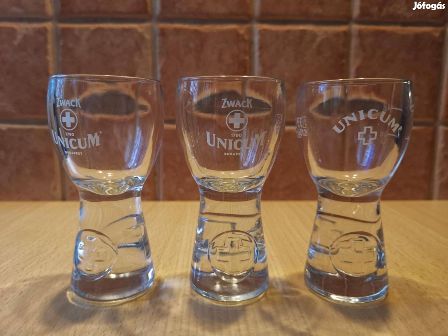 Unicumos pohár szett