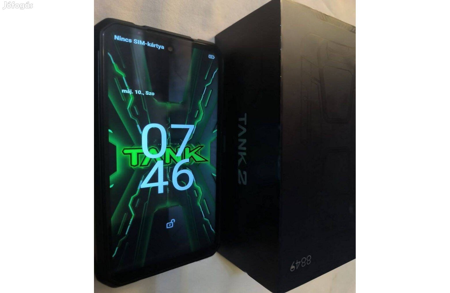 Unihertz Tank 2 15500MAh lézerprojektor 108Mpx strapatelefon fémház