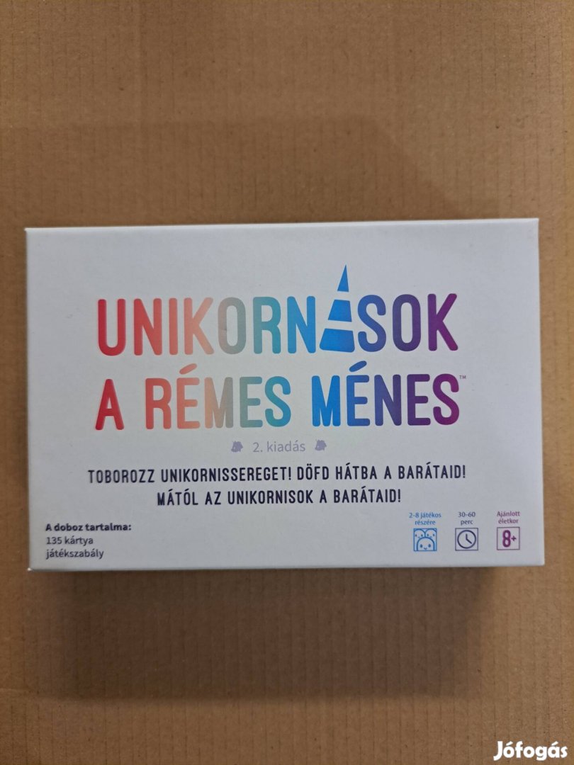 Unikornisok - A rémes ménes kártyajáték