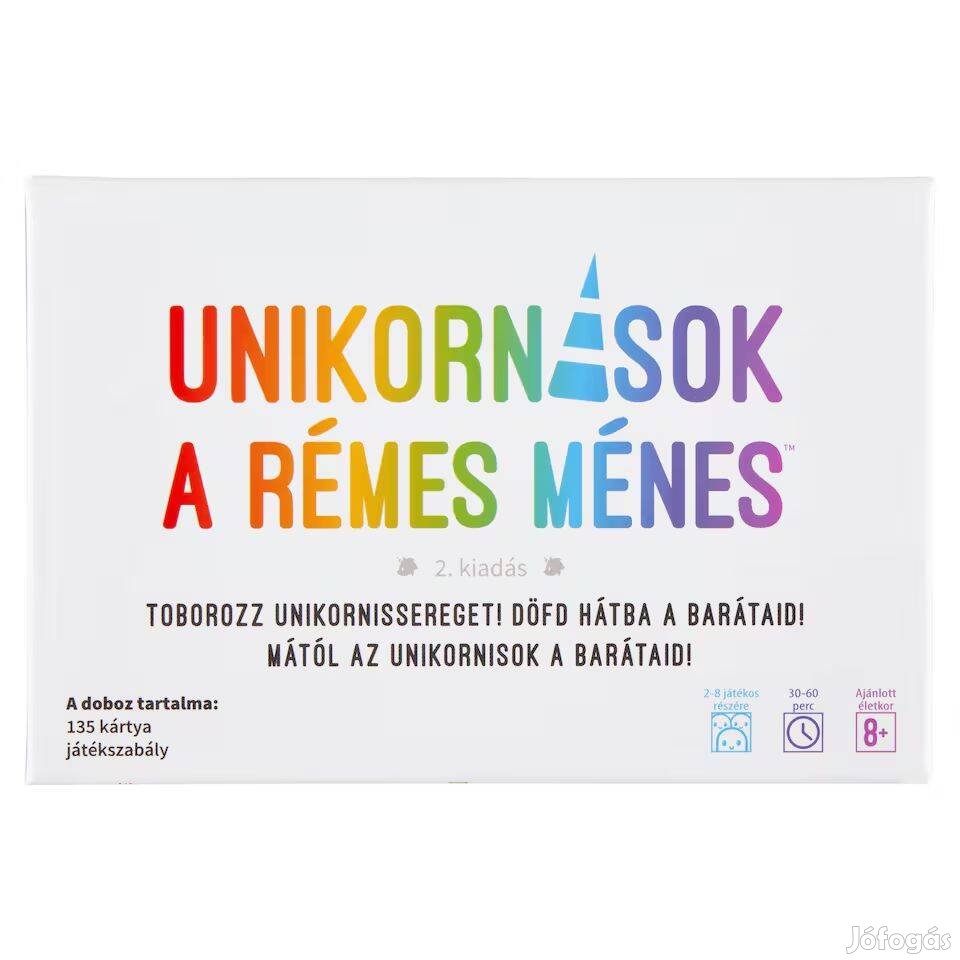 Unikornisok a rémes mének - Bontatlan