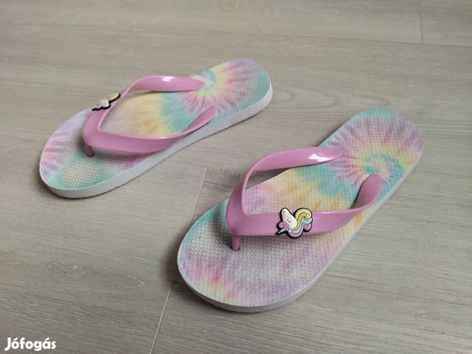 Unikornisos kislány flip-flop papucs