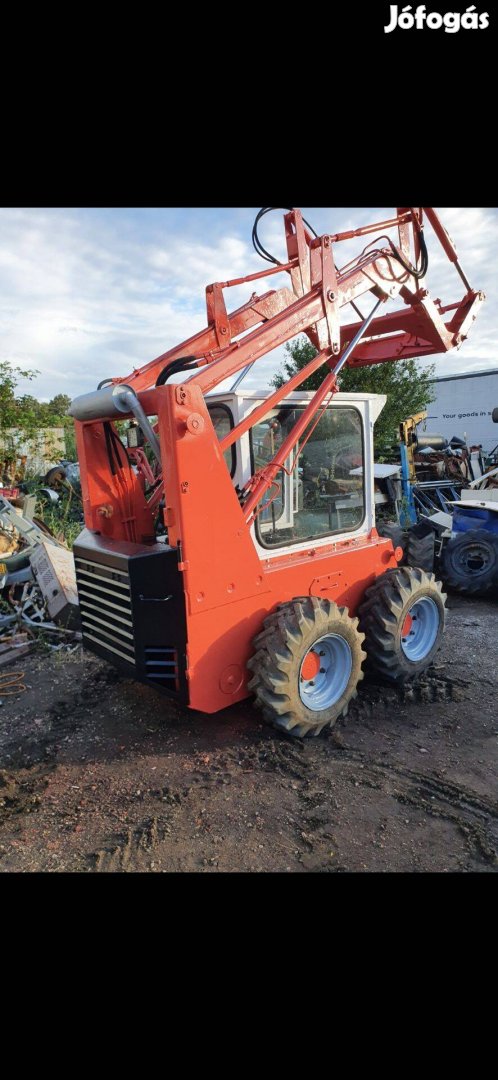 Unirak 600b joystickos perkins motor (bobcat)