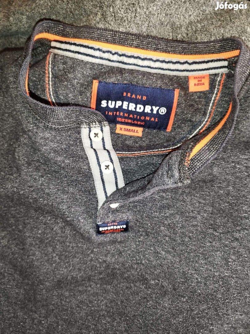 Unisex Superdry XS S hosszú ujjú felső póló pulóver