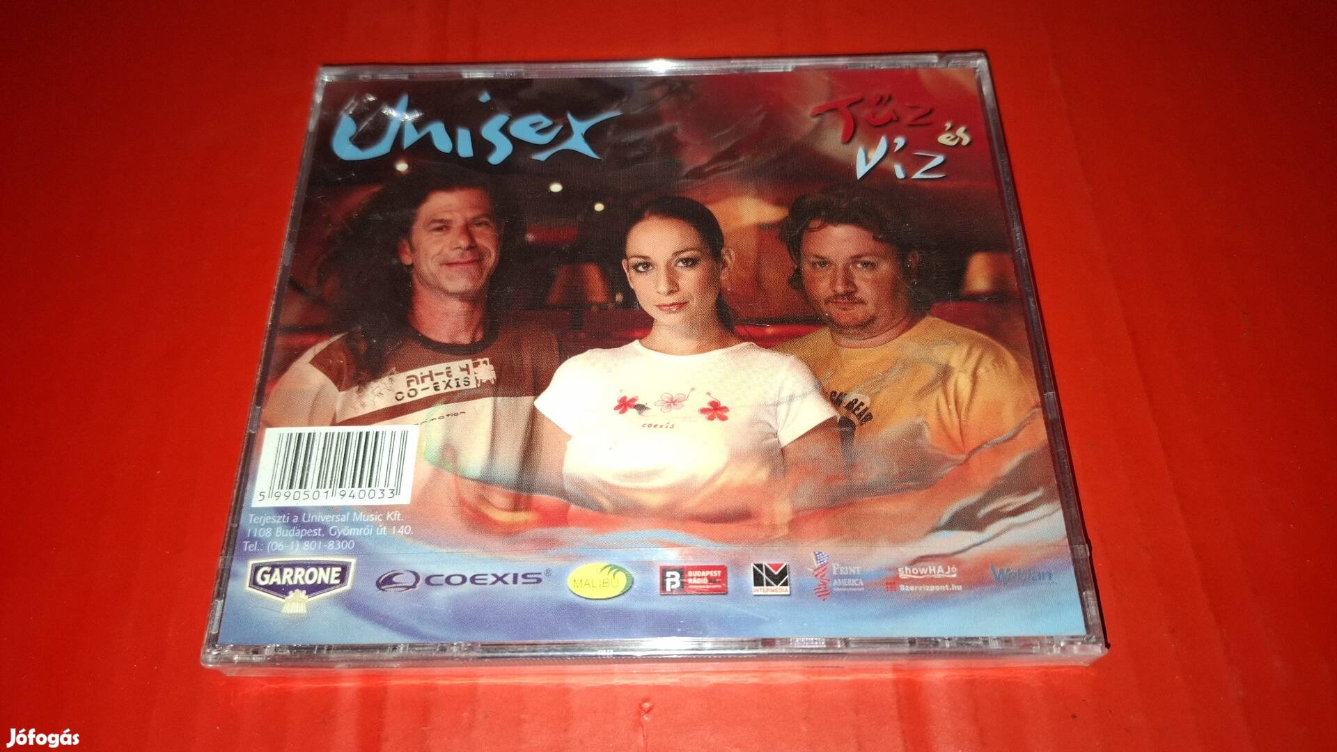 Unisex Tűz és Víz Cd 2005