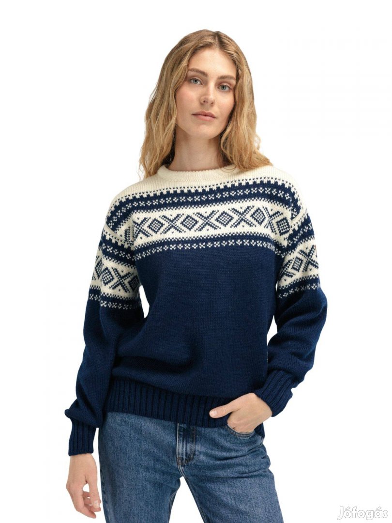 Unisex norvég dale of norway gyapjú pulóver / stweater