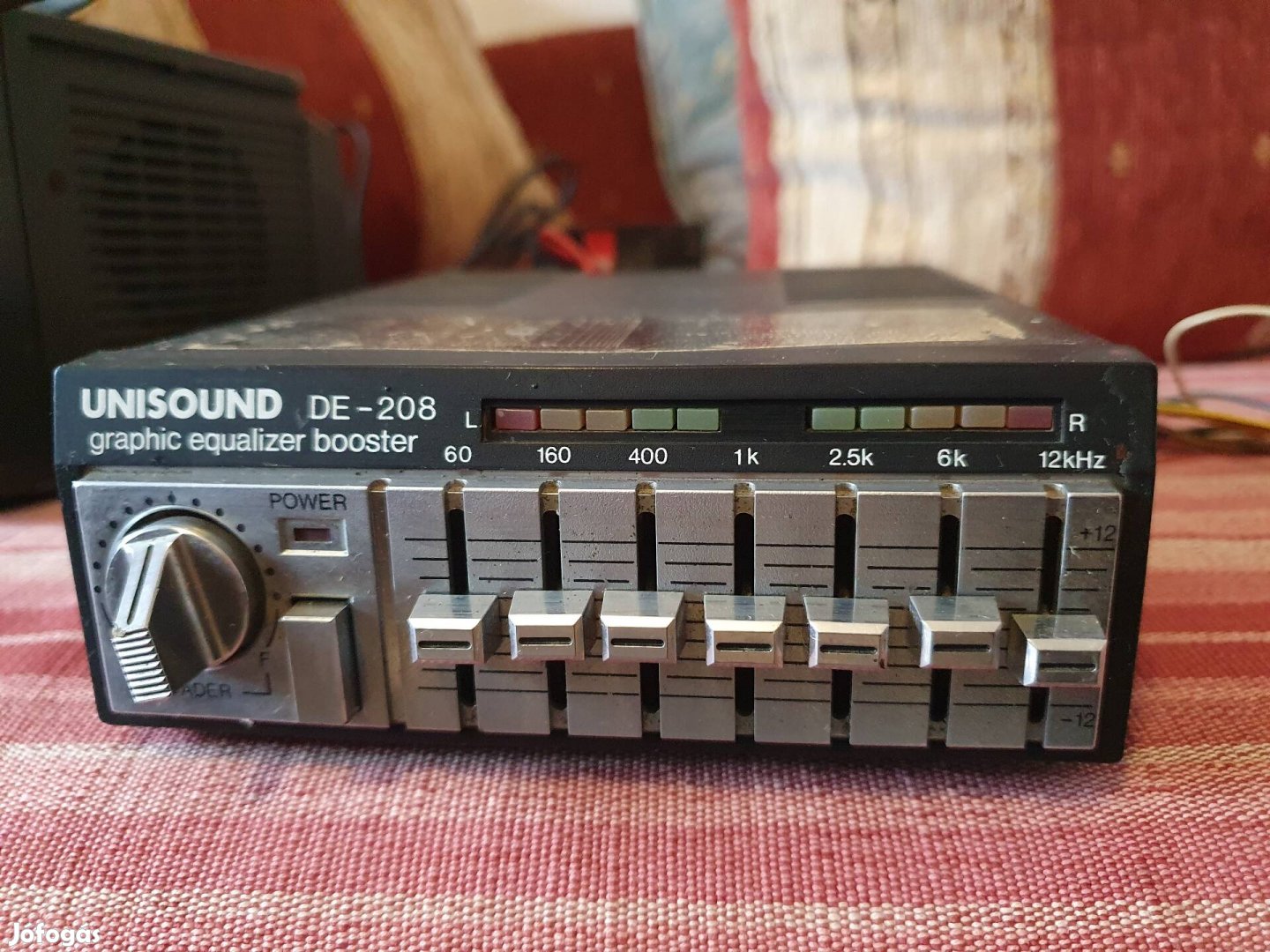 Unisound equaliser veterán autó hifi