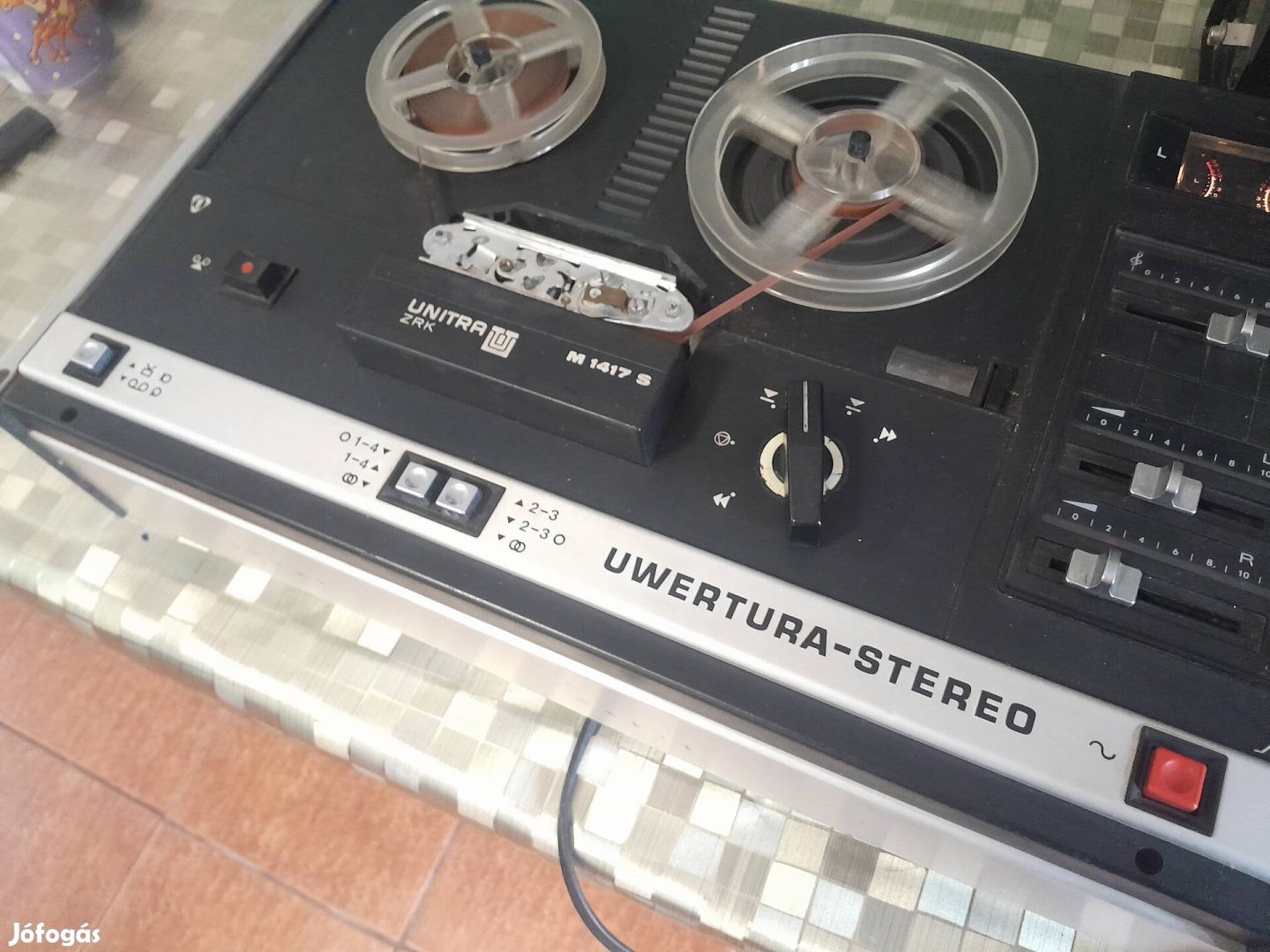 Unitra stereo szalagos magnó 