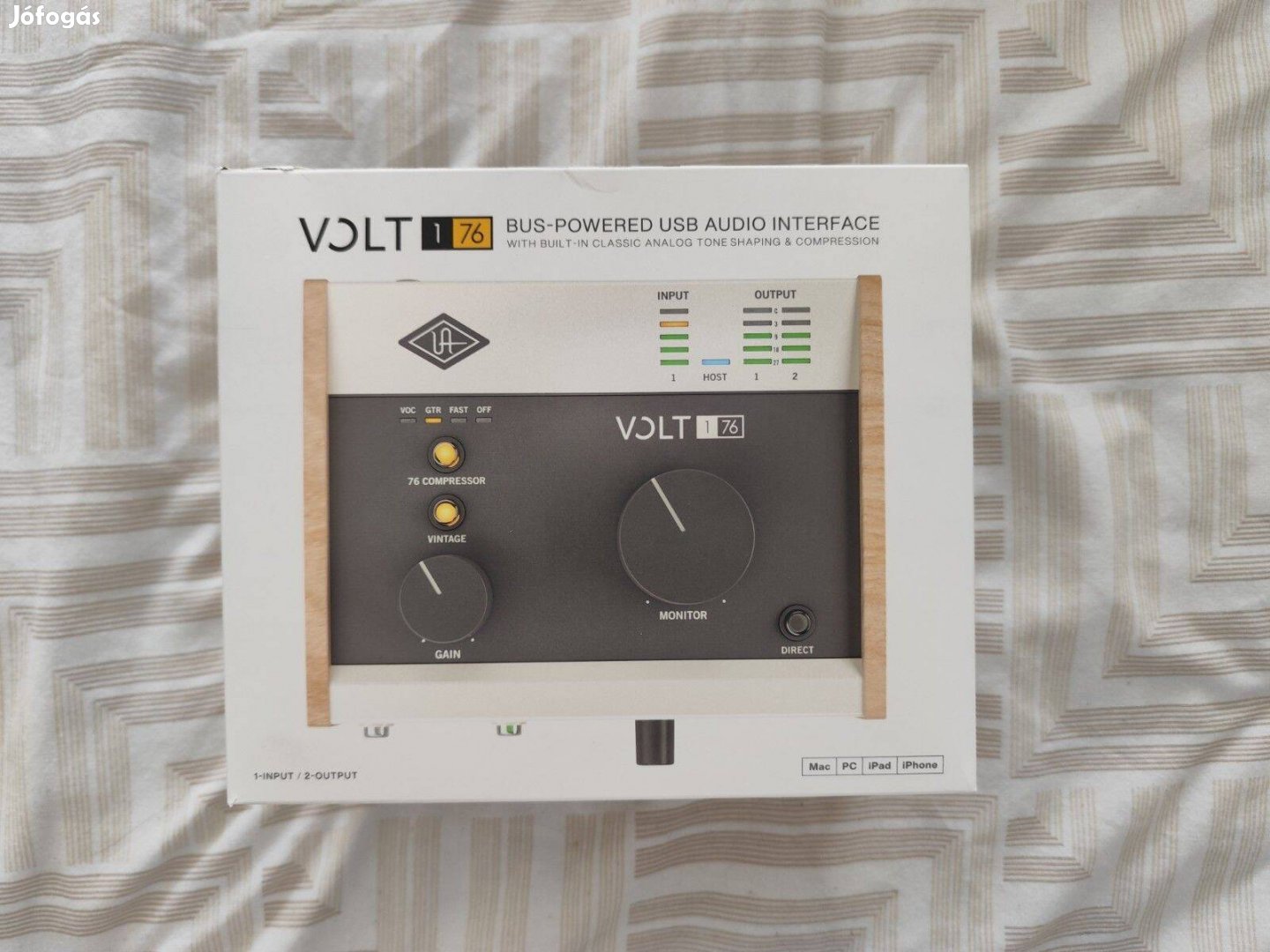 Universal Audio Volt 176 usb külső hangkártya