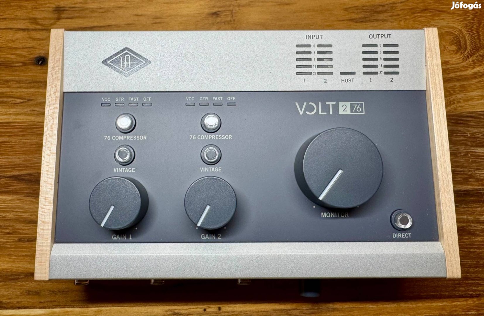 Universal Audio Volt 276 audio interface - hangrögzítő