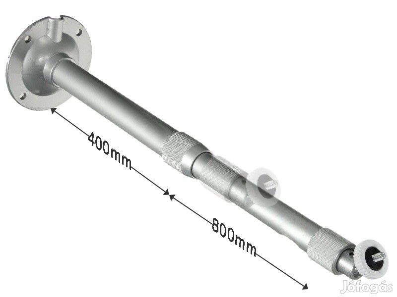 Univerzális 50-80 cm-es KAMERA/PROJEKTOR mennyezeti, forgó, fali tart