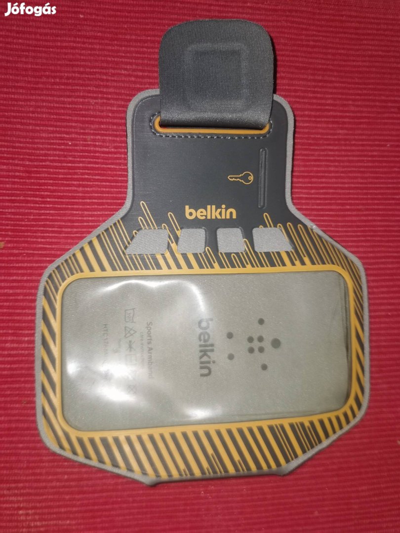 Univerzális Belkin Sport telefontartó karpánt, szürke, új