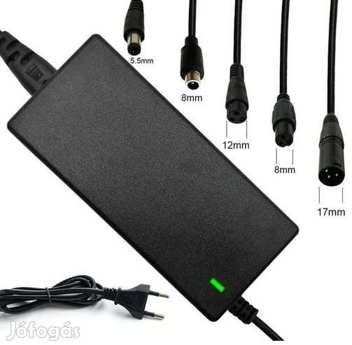 Univerzális Lithium 36V-os Akkumulátortöltő E-Rollerhez  (5346)