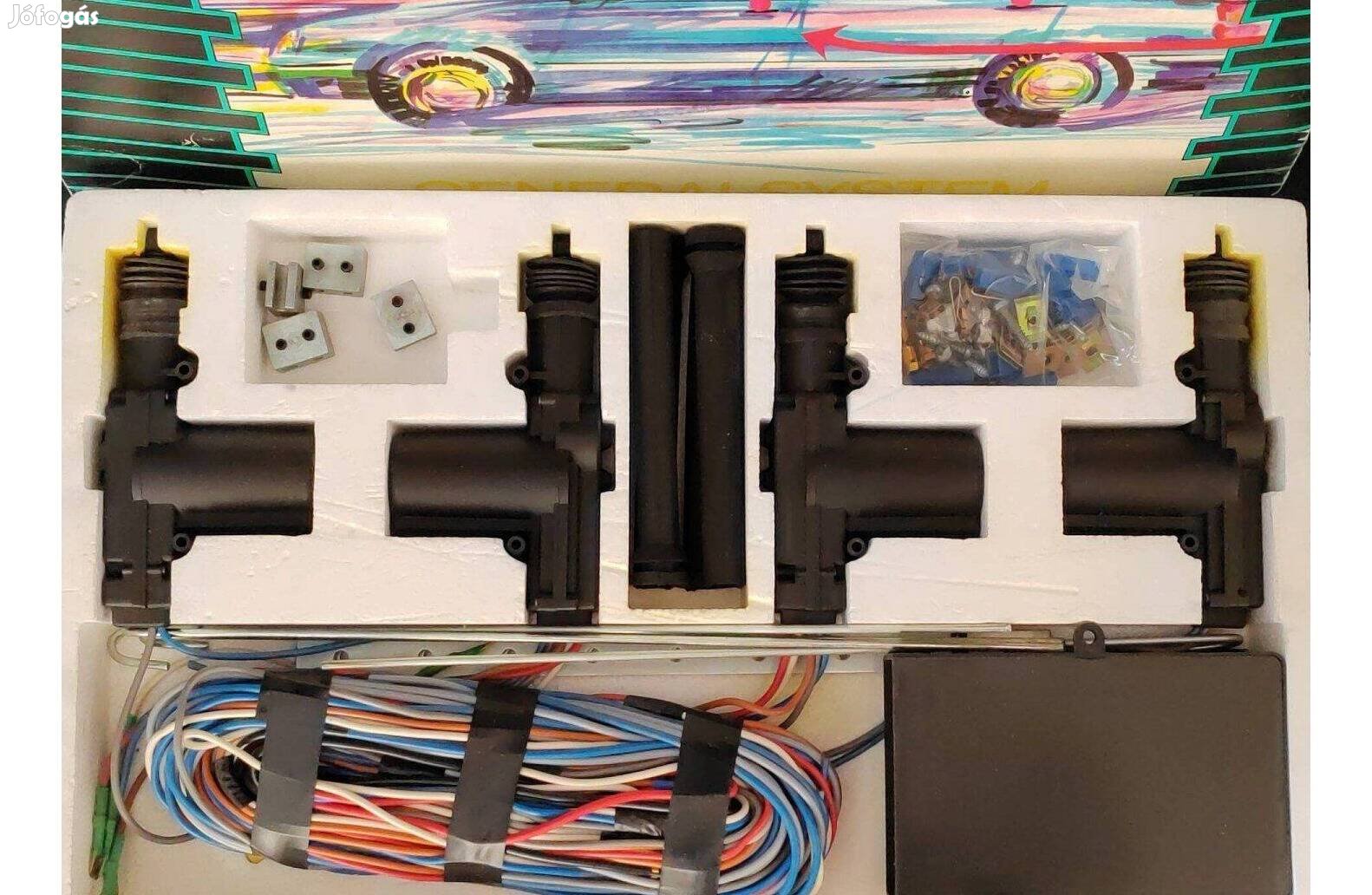 Univerzális Retro Központizár készlet, új