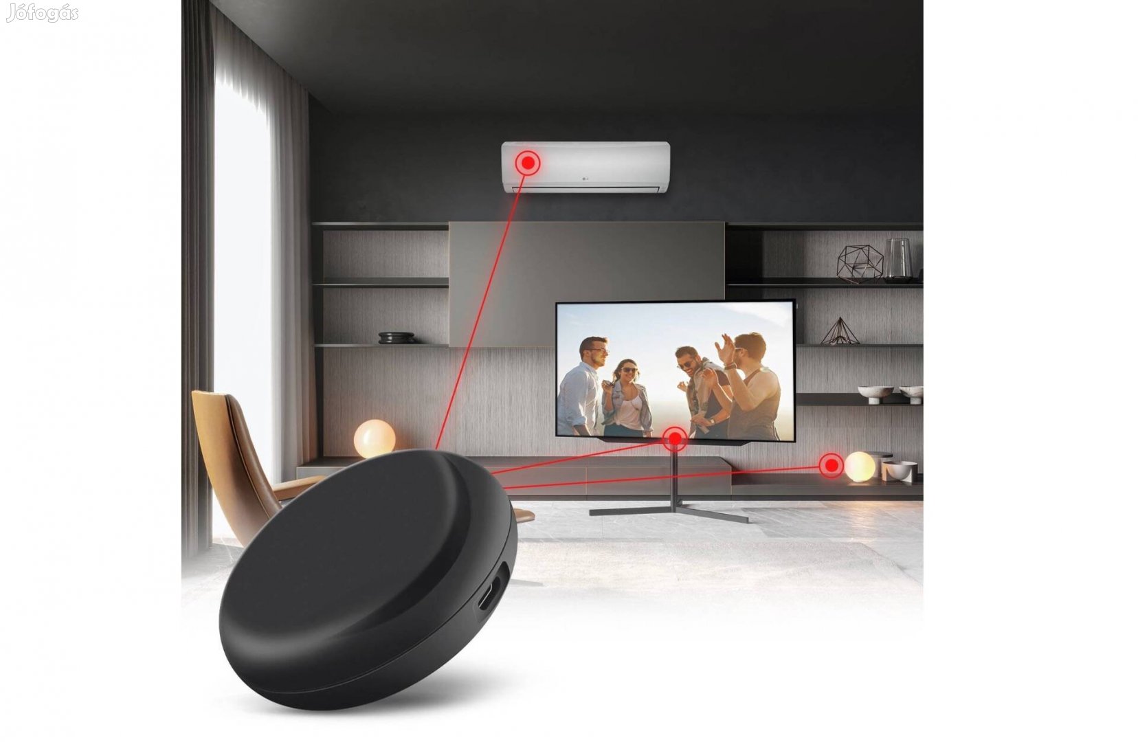 Univerzális Smart Wi-Fi-s infravörös vezérlő távirányító