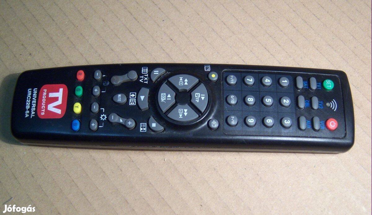 Univerzális Táv URC22B-6A (TV Products) rendben működik