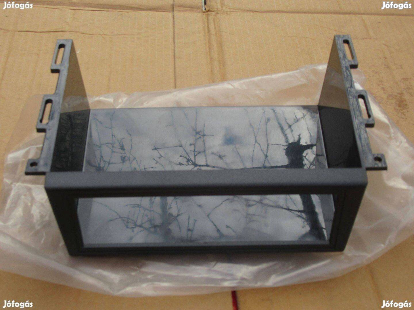 Univerzális autó rádió beépítőkeret 1din új keret teherautó