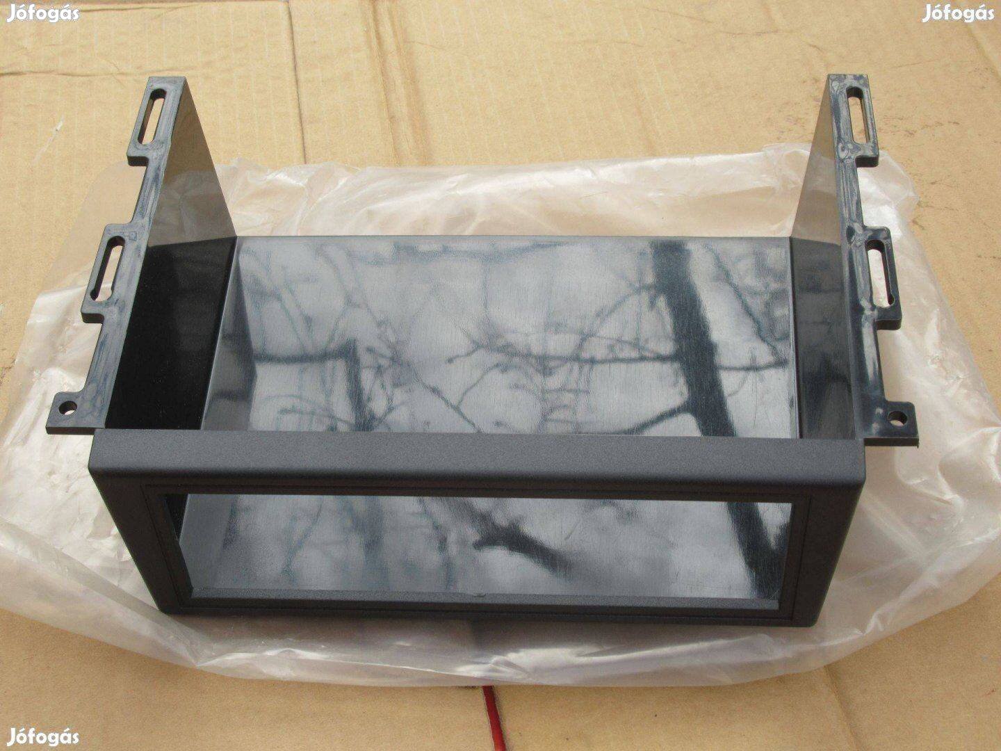 Univerzális autó rádió beépítőkeret 1din új keret teherautó